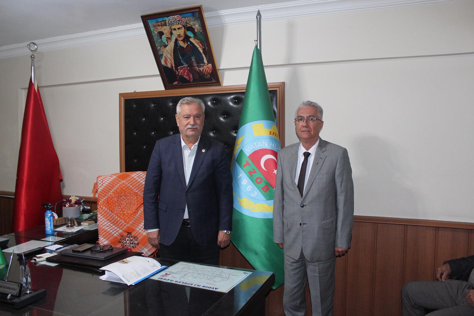 Sosyal Güvenlik İl Müdürü Sayın Tayfun Akbulut Odamızı Ziyaret Ettiler